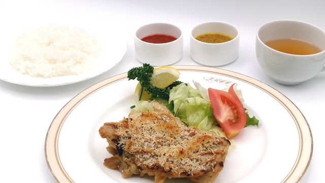 チキンの香草パン粉焼き